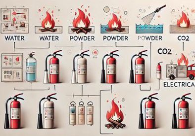 Сравнение систем пожаротушения водяные, газовые, порошковые